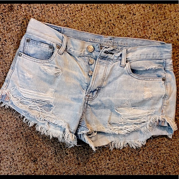 American eagle high waist shorts Sz 6 - Picture 1 of 12